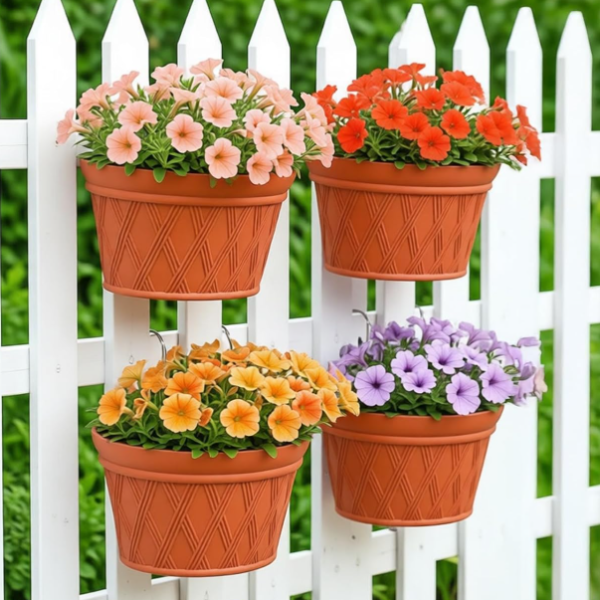 Wall-Mounted Planter Set, Vertical Garden Decor